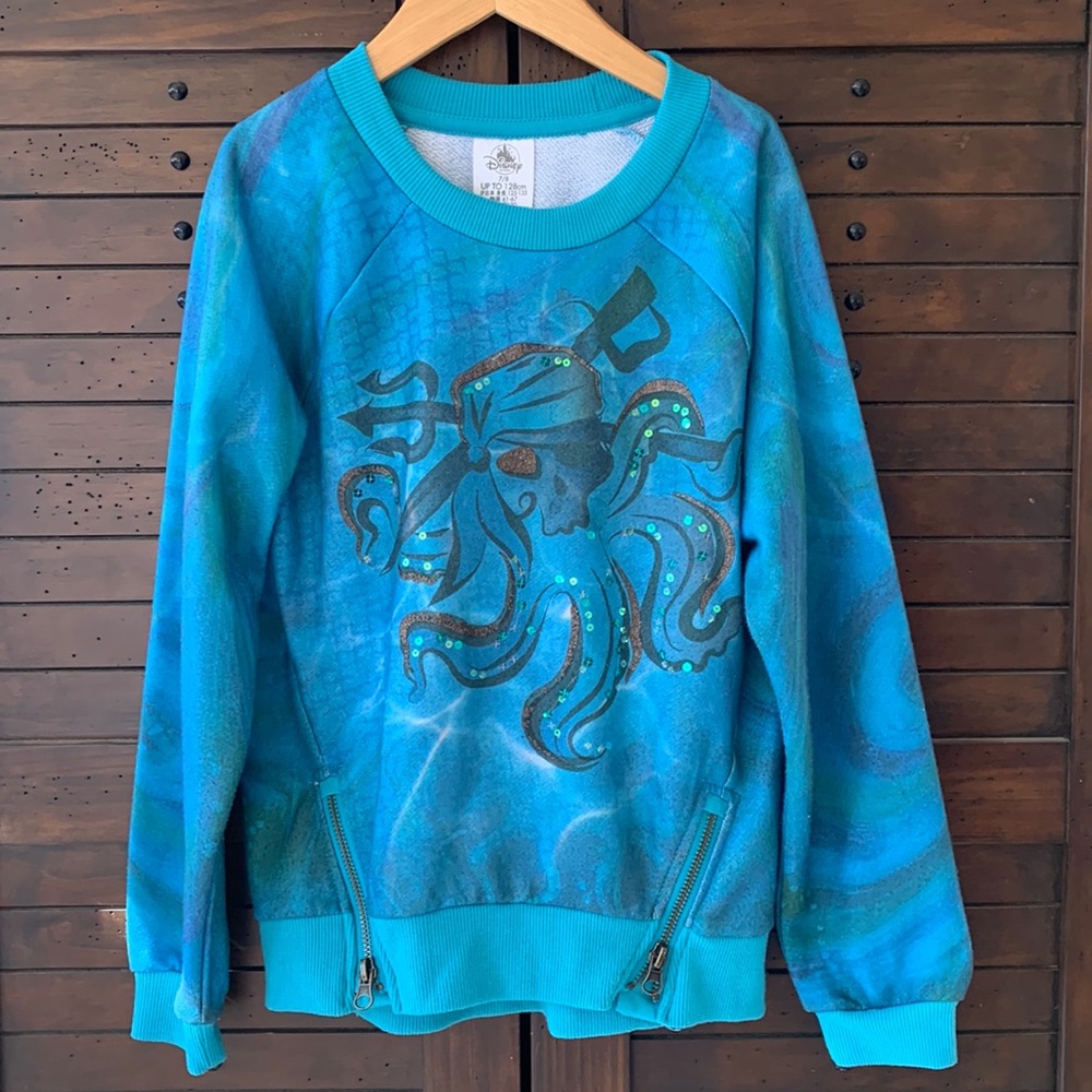 Disney Tokyo Pirates of the Caribbean kids sweatshirt